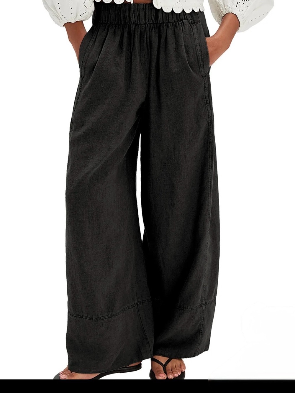 NWT Wide Leg Black Pants